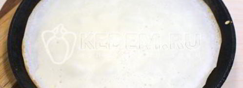 блины с мясом. Шаг 3