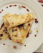 Блины с орехами