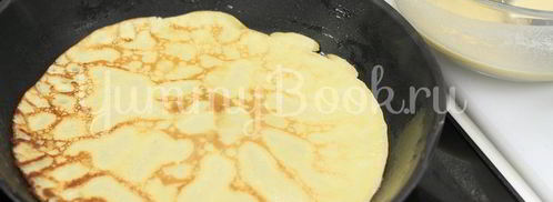 блины с вишнями. Шаг 3