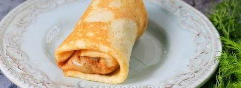 фаршированные блины с фаршем. Шаг 14