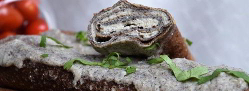 гречневые блинчики с баклажанной начинкой. Шаг 8