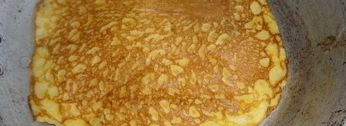 манно-тыквенные блинчики с ореховым соусом. Шаг 11