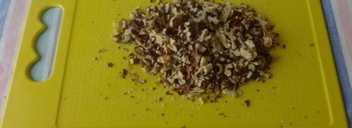 манно-тыквенные блинчики с ореховым соусом. Шаг 13