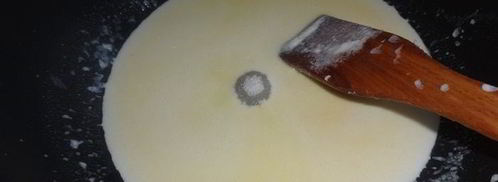 манно-тыквенные блинчики с ореховым соусом. Шаг 15