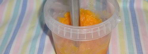 манно-тыквенные блинчики с ореховым соусом. Шаг 5