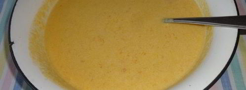 манно-тыквенные блинчики с ореховым соусом. Шаг 9