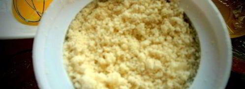 миндальные блинчики на вафельнице. Шаг 6