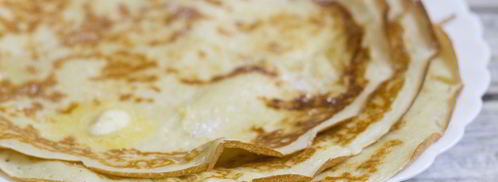 простые блины на кефире. Шаг 7