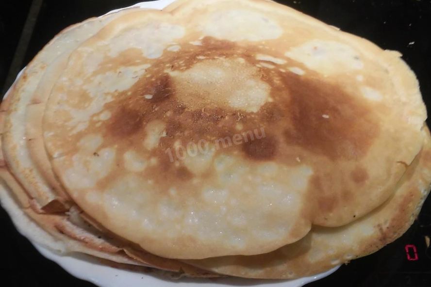 Рецепт простые блины на молоке без дрожжей