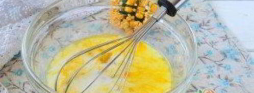 простые блины на молоке. Шаг 3