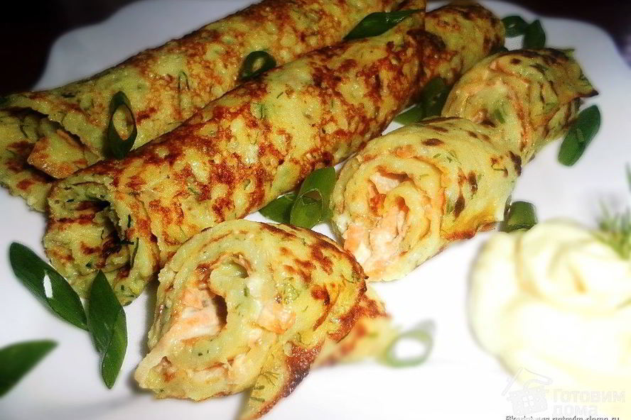 Рецепт пряные кабачковые блинчики