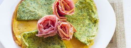 разноцветные блины. Шаг 10