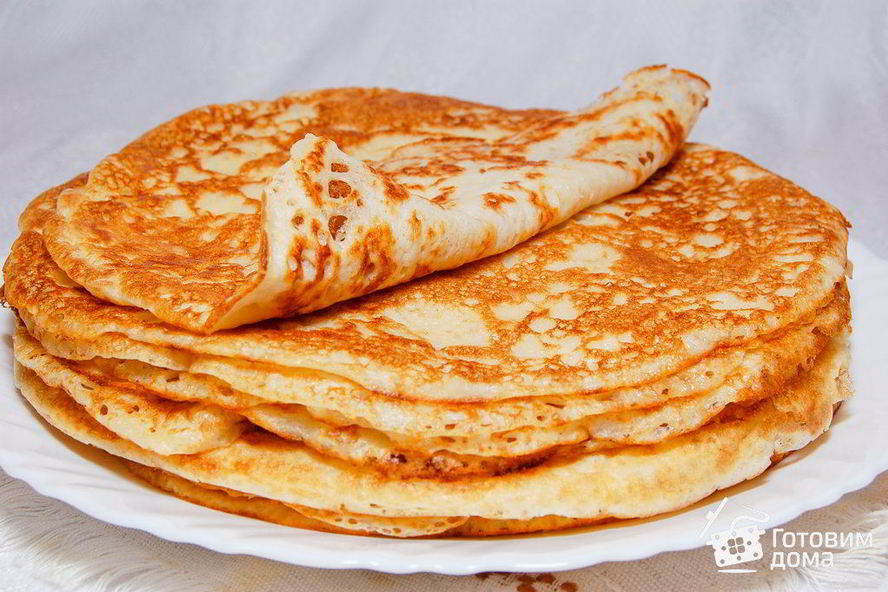 Рецепт русские дрожжевые блины