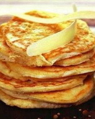 Сладкие сырные блины