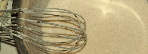 спельтовые блины с фруктозой. Шаг 4