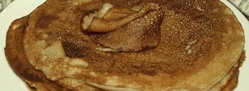 спельтовые блины с фруктозой. Шаг 6