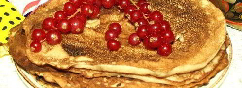 спельтовые блины с фруктозой. Шаг 7