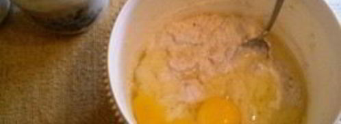 толстые пышные блины на кефире. Шаг 3