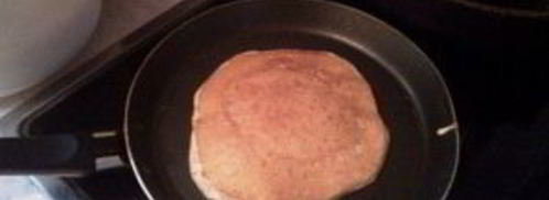 толстые пышные блины на кефире. Шаг 5