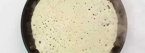 тонкие ажурные блины на молоке. Шаг 11