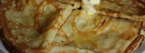 тонкие сладкие блинчики на молоке. Шаг 7