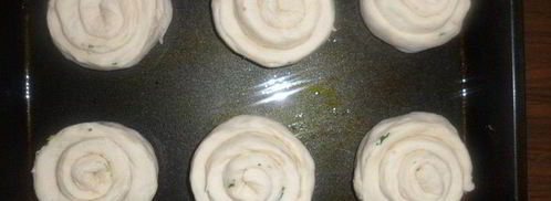 булочки аппетитные с сыром и ветчиной. Шаг 13