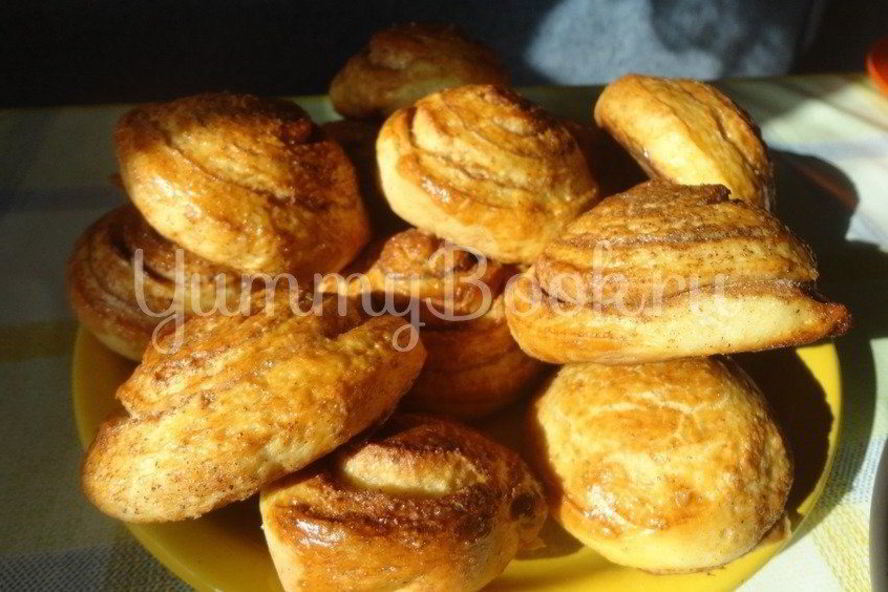 Рецепт булочки с корицей