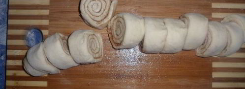 булочки с маком и корицей. Шаг 7