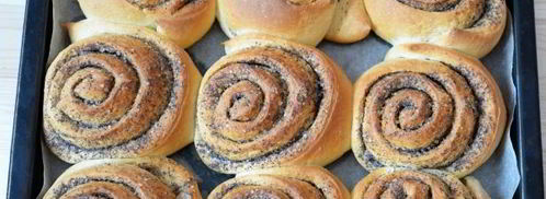 булочки с маковой начинкой. Шаг 14