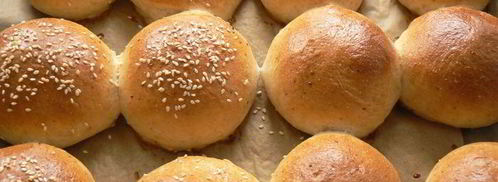 булочки с мукой и творогом. Шаг 9