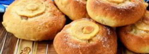 булочки с яблоками, грушей и пряностями. Шаг 8