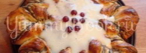 булочки снежинки. Шаг 10