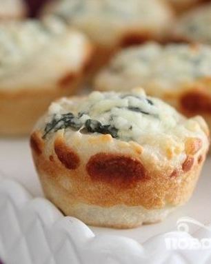 Булочки со шпинатом