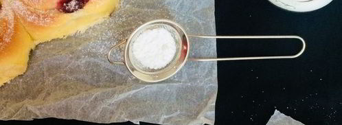 булочки со сливочным сыром и вишней. Шаг 9