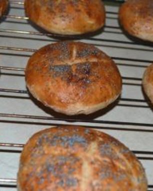 Быстрые булочки с отрубями