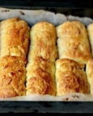 Домашние булочки с шоколадной начинкой