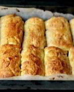 Домашние булочки с шоколадной начинкой