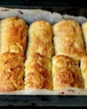 Домашние булочки с шоколадной начинкой