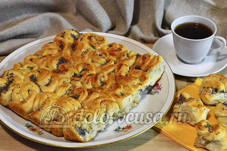 Рецепт дрожжевые булочки с маком