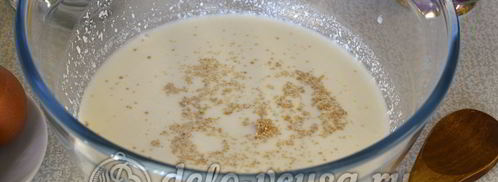 дрожжевые булочки с маком. Шаг 2