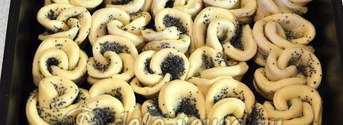 дрожжевые булочки с маком. Шаг 15