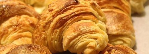 круассаны из слоеного дрожжевого теста. Шаг 9