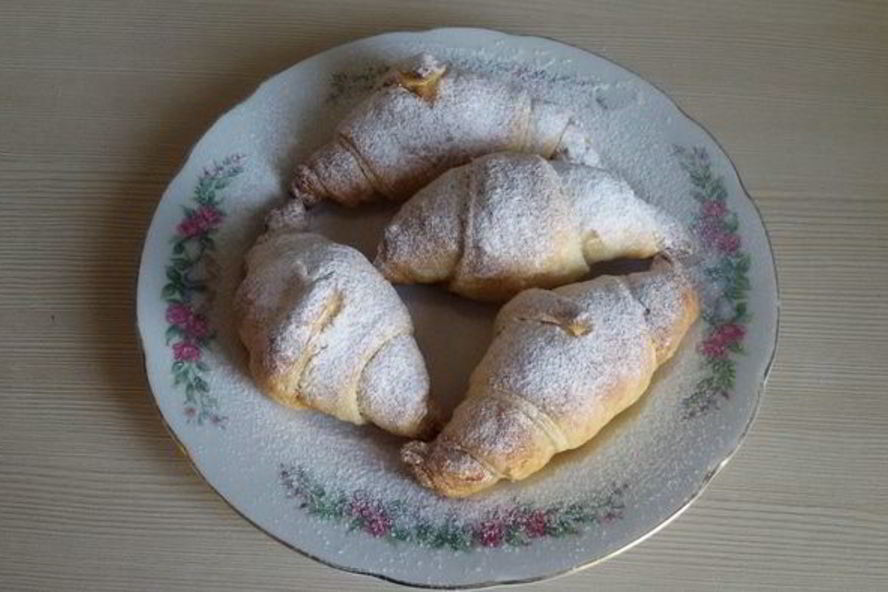 Рецепт круассаны с финиками и медом