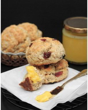 Лимонно-овсяные булочки