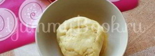 песочные булочки с яблоком. Шаг 5