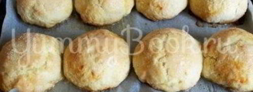 песочные булочки с яблоком. Шаг 8