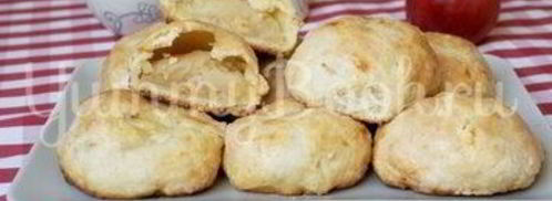 песочные булочки с яблоком. Шаг 9