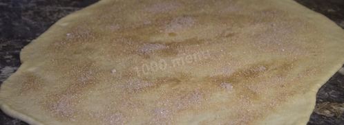 плюшки с сахаром из дрожжевого теста. Шаг 13