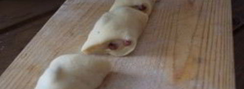 сладкие булочки на кефире. Шаг 8