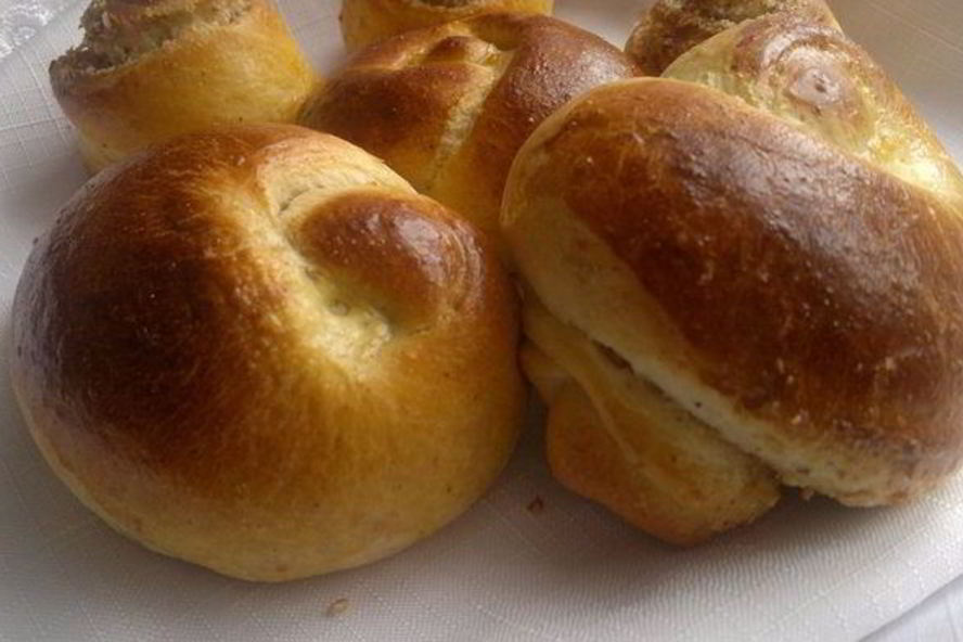 Рецепт сладкие булочки на завтрак